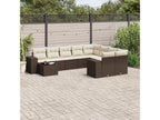 Brown Woven Resin Wicker Outdoor Furniture Set - dlz1766587778448