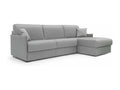 Gray Fabric Sofa Bed, 120 x 197 cm