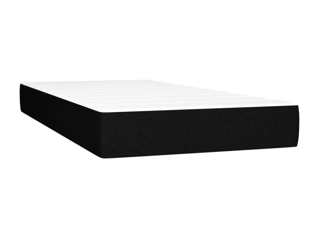 Black Fabric Mattress, 200 x 200 cm