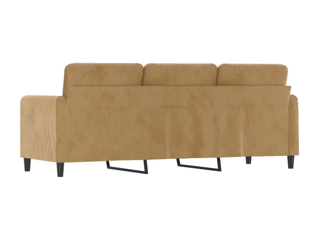 Brown Velvet Sofa
