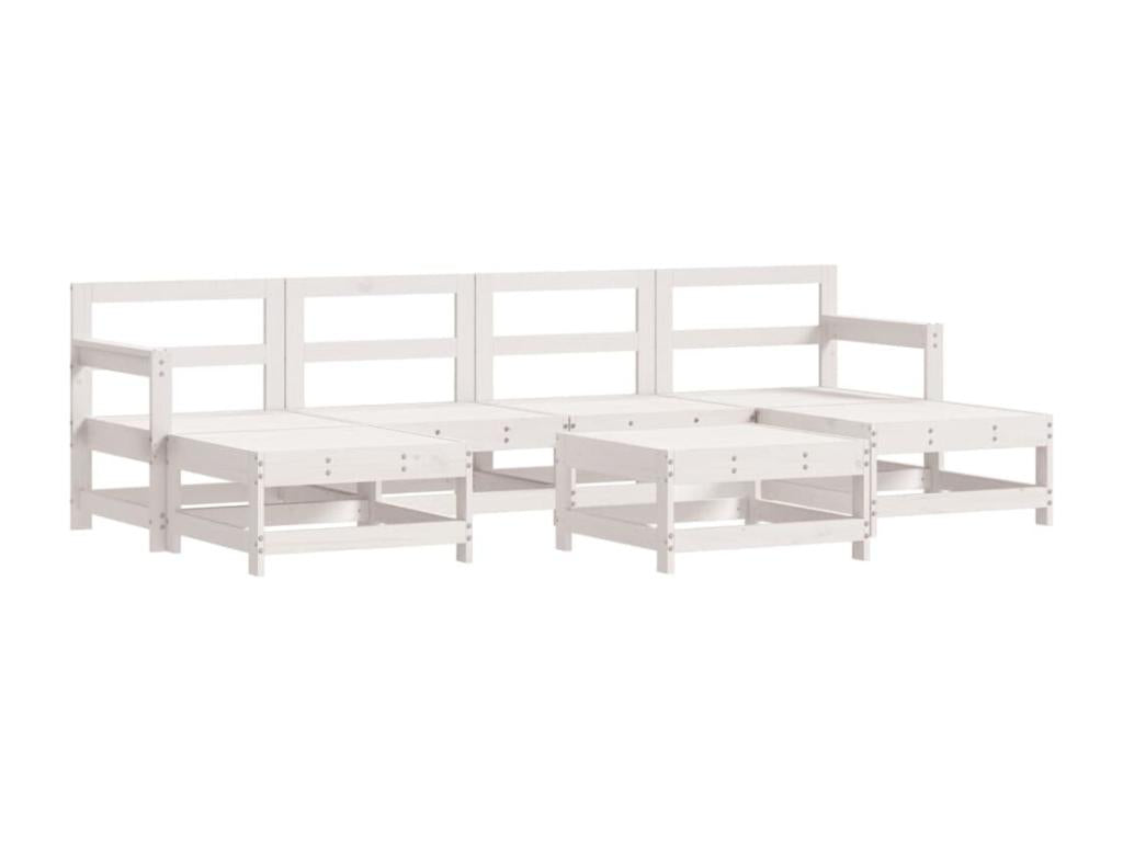 White Pine Wood Outdoor Furniture Set - dlz1766587332037