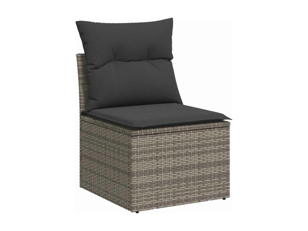 Gray Woven Resin Wicker Outdoor Furniture Set - dlz1766587615076