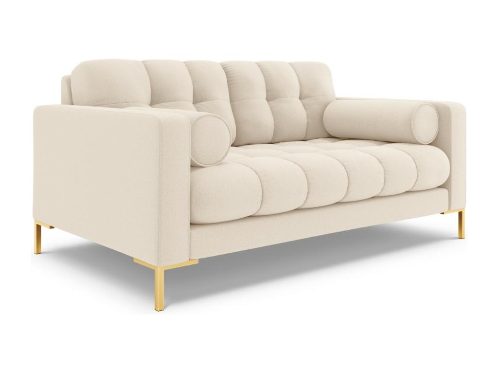 Beige Fabric Sofa, 152 x 92 x 75 cm