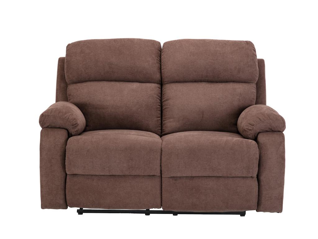 Brown Fabric Sofa