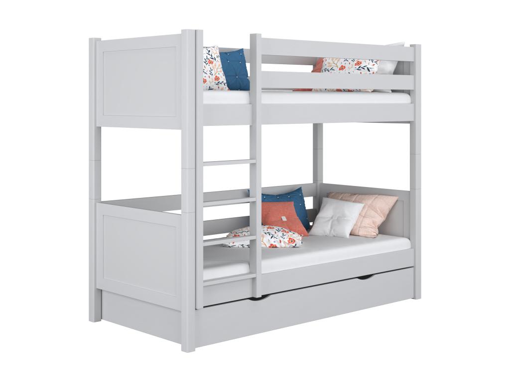 Gray Bed, 80 x 190 cm