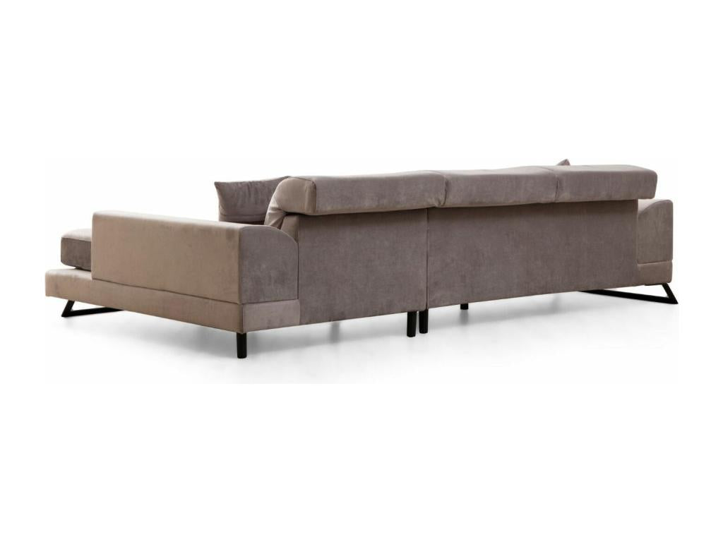 Gray Velvet Sofa