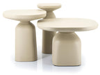 Beige Side Table