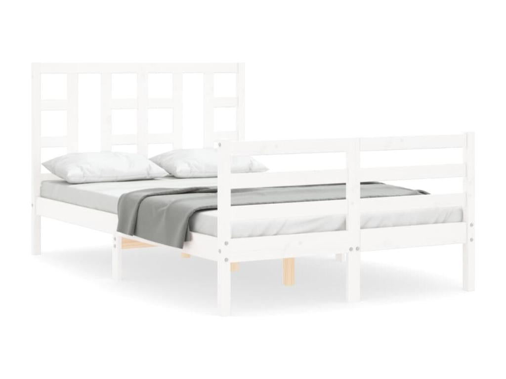 White Solid Wood Mattress, 120 x 200 cm