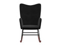 Black Velvet Chair