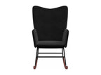 Black Velvet Chair