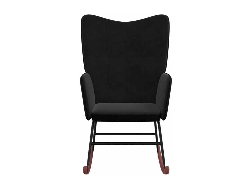 Black Velvet Chair
