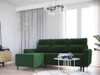 Green Sofa, 236 x 148 x 99 cm