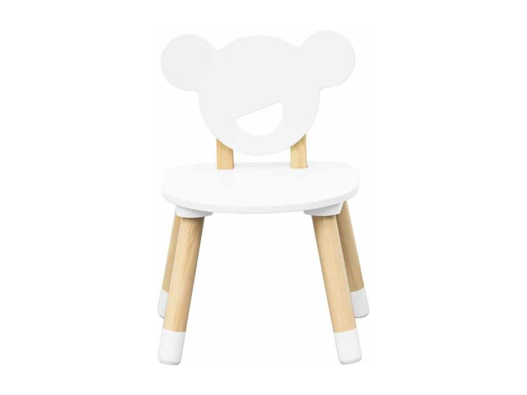 White Pine Wood Table, 44 x 60 x 56 cm