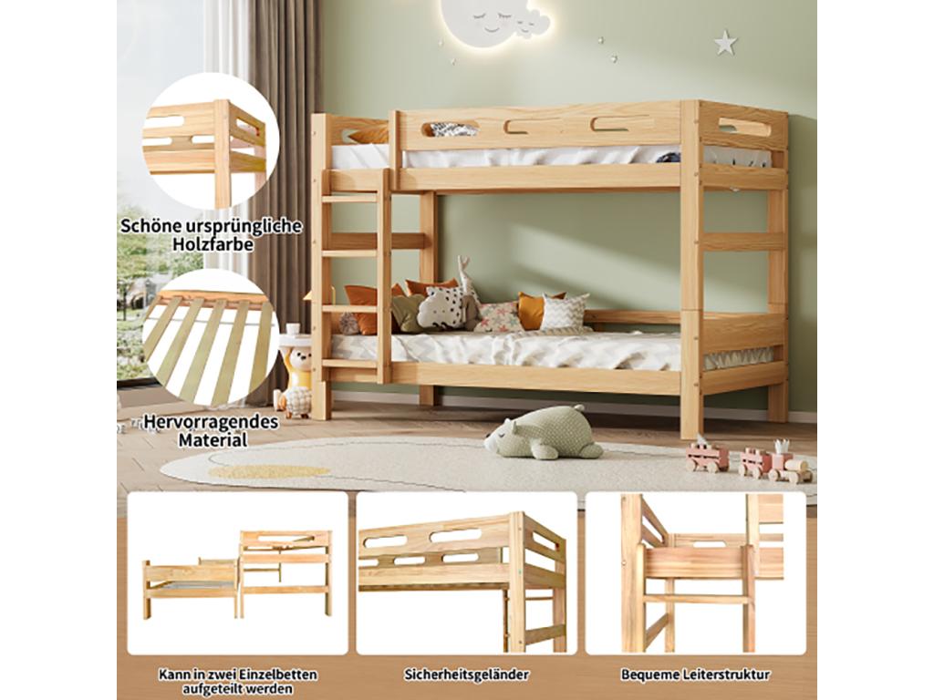 Natural Bed, 90 x 200 cm - dlz1766587996380