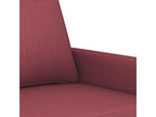Red Fabric Sofa