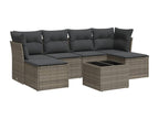 Gray Woven Resin Wicker Outdoor Furniture Set - dlz1766587801863