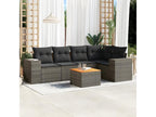 Gray Woven Resin Wicker Outdoor Furniture Set - dlz1766587853807