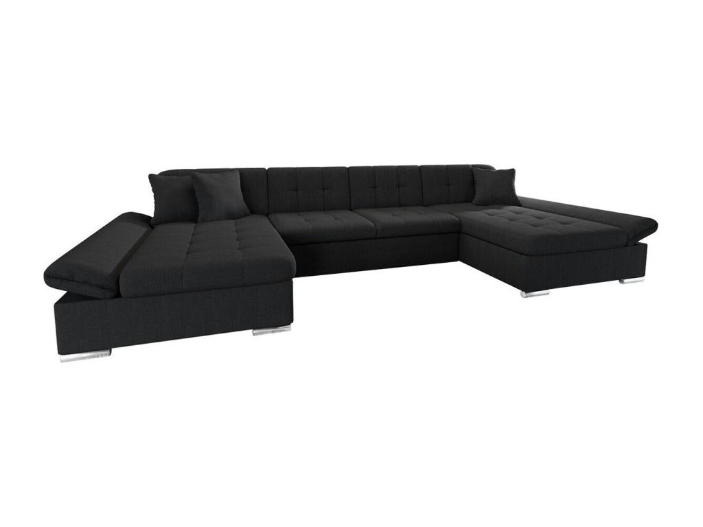 Black Sofa, 360 x 160 x 75 cm
