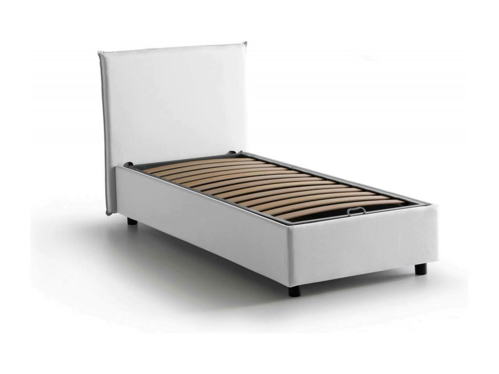 White Fabric Mattress, 80 x 190 cm