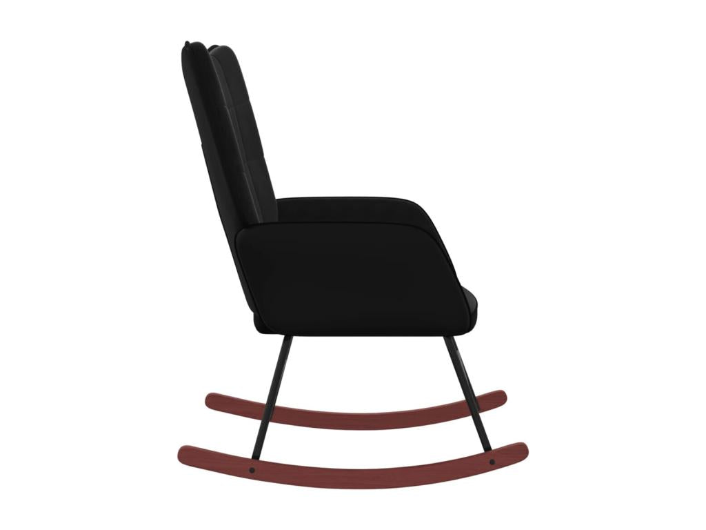 Black Velvet Chair