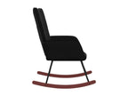 Black Velvet Chair