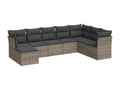 Gray Woven Resin Wicker Outdoor Furniture Set - dlz1766588001382
