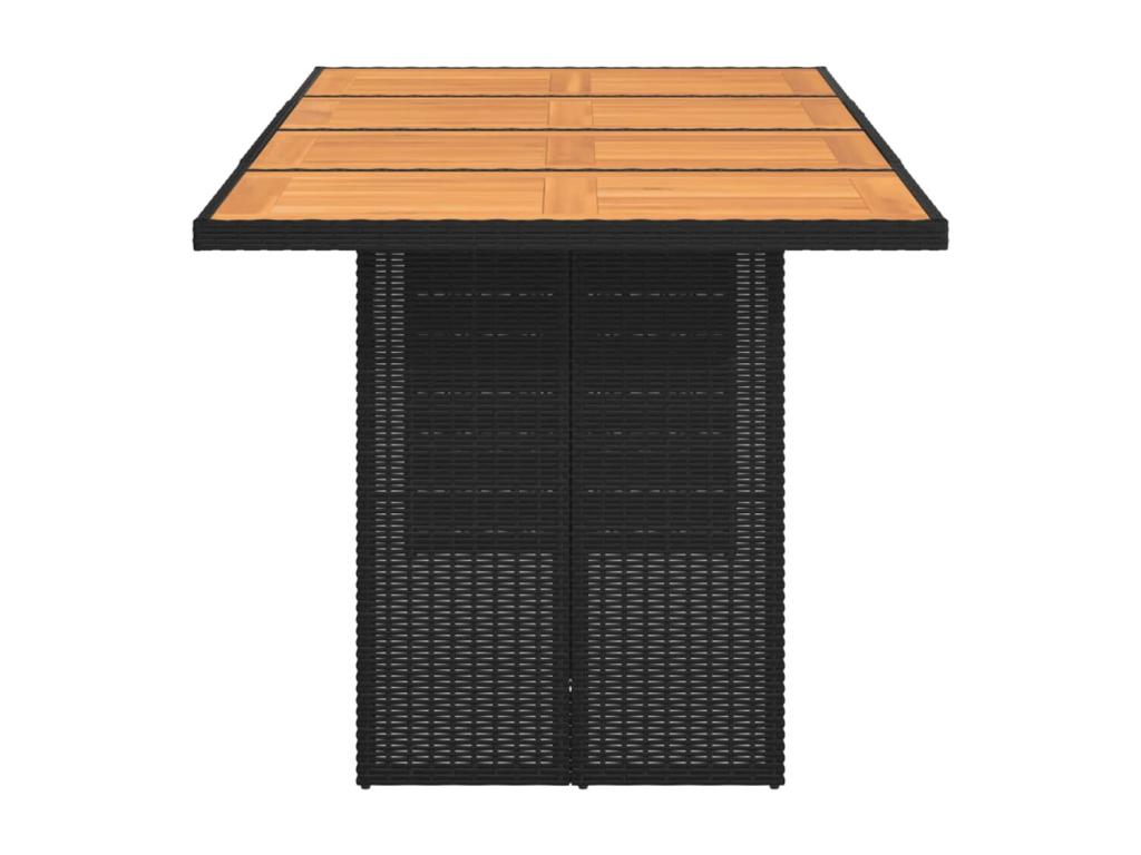 Black Table, 190 x 80 x 74 cm