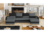 Black Fabric Sofa