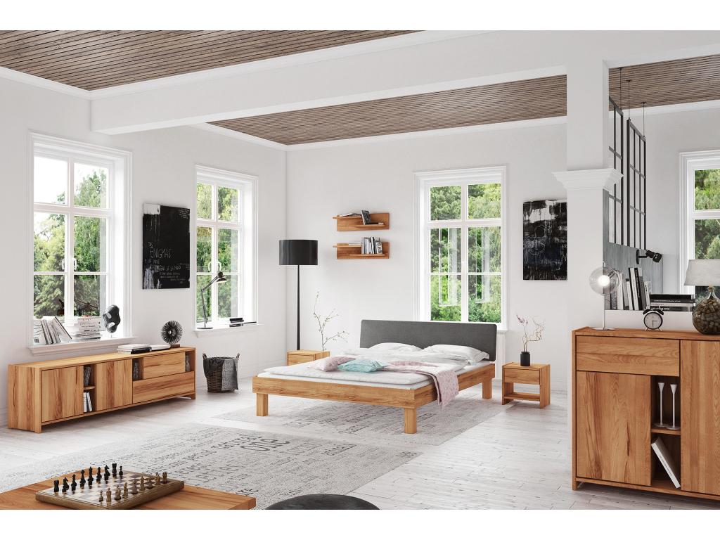 Natural Bed, 200 x 200 cm