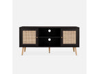 Black TV Stand, 120 x 39 x 56.5 cm