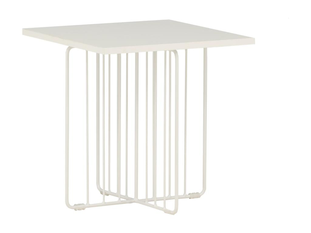 White Coffee Table, 40 x 40 x 40 cm