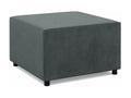 Anthracite Ottoman, 70 x 70 cm