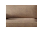 Brown Fabric Sofa Bed