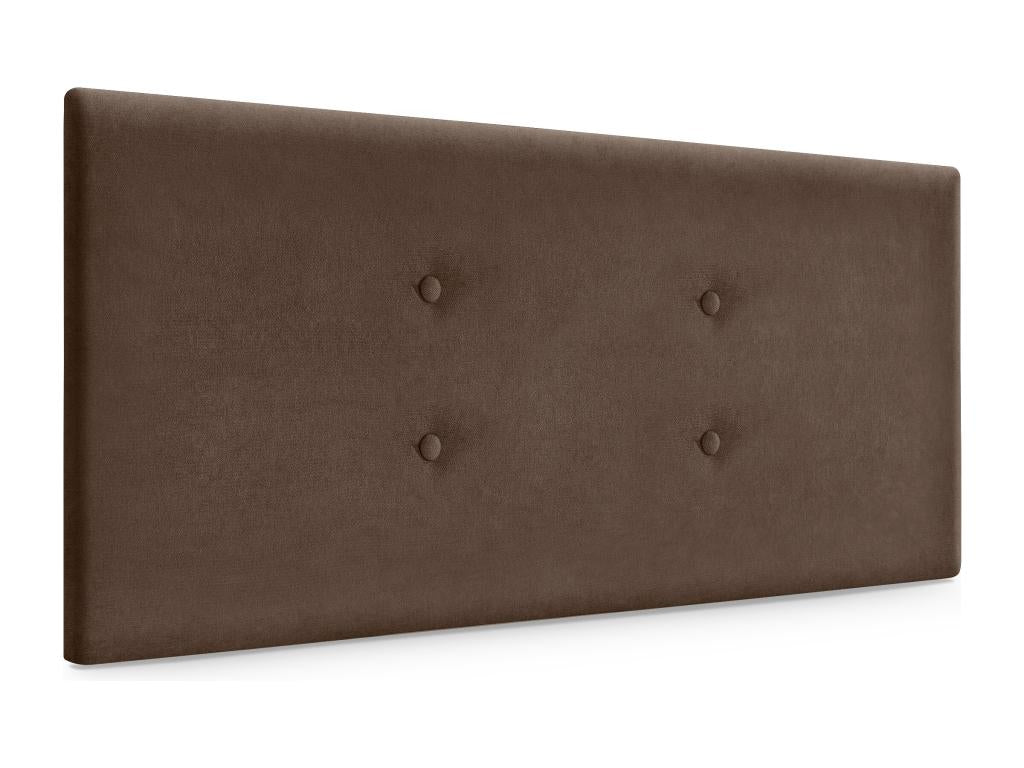 Brown Fabric Bed, 90 x 50 cm