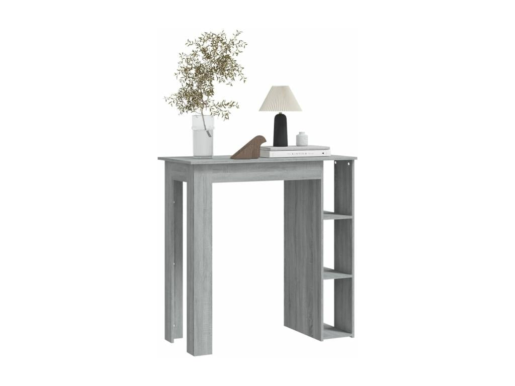 Gray Engineered Wood Table