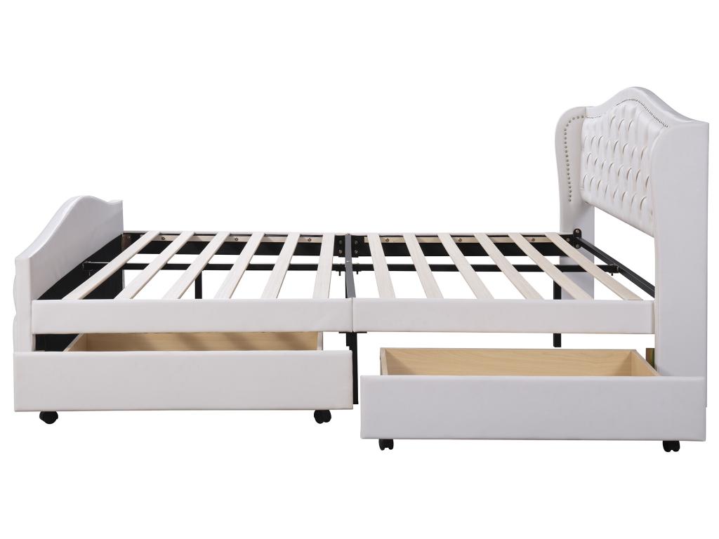 White Bed, 180 x 200 cm