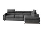 Gray Fabric Sofa Bed