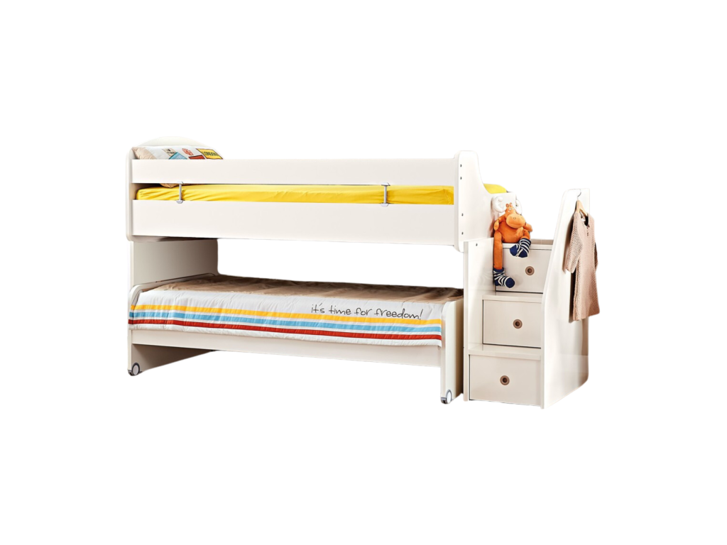 White Bed, 90 x 190 x 200 cm