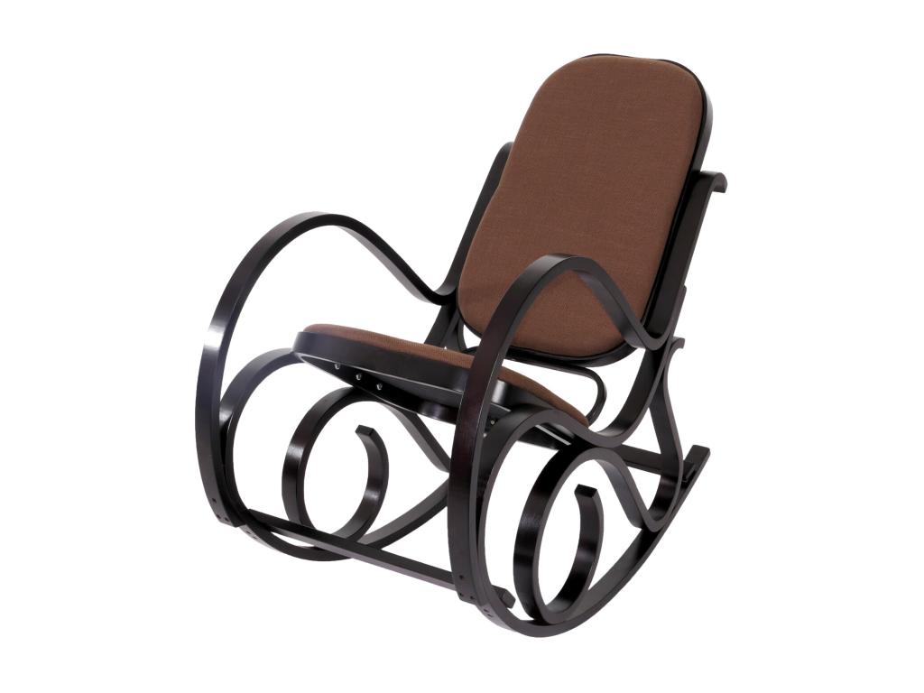 Brown Fabric Accent Chair - dlz1766587676299