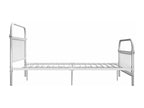 White Metal Bed Frame, 160 x 200 cm
