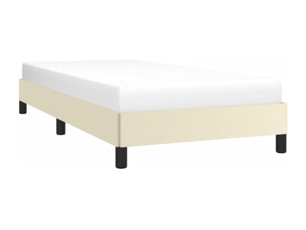 Faux Leather Bed Frame, 90 x 190 cm