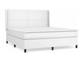 White Faux Leather Mattress, 160 x 200 cm