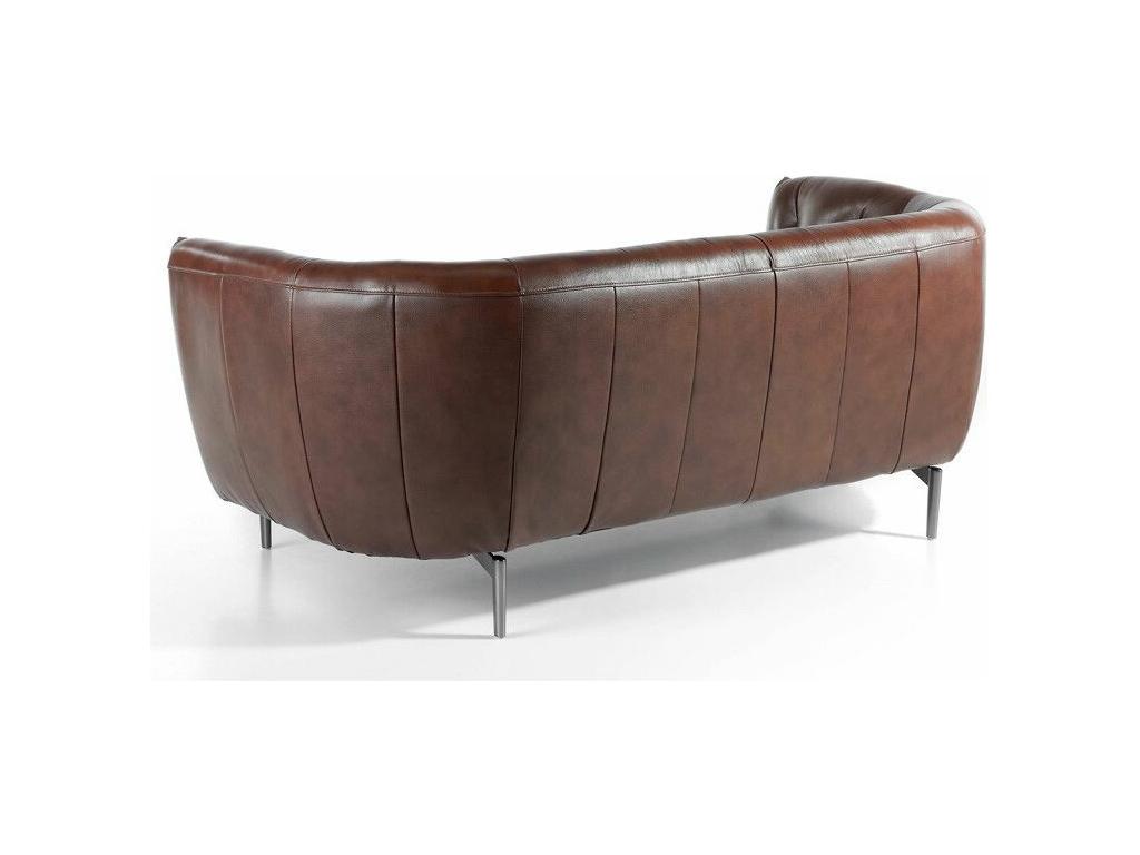 Brown Leather Sofa