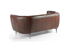 Brown Leather Sofa