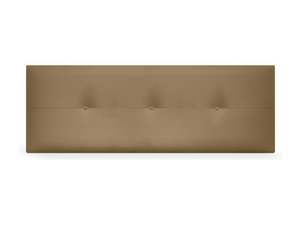 Brown Faux Leather Bed, 135 x 50 cm - dlz1766587818998