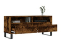 Brown Engineered Wood TV Stand, 100 x 34.5 x 44.5 cm
