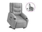 Gray Fabric Accent Chair - dlz1766587451362
