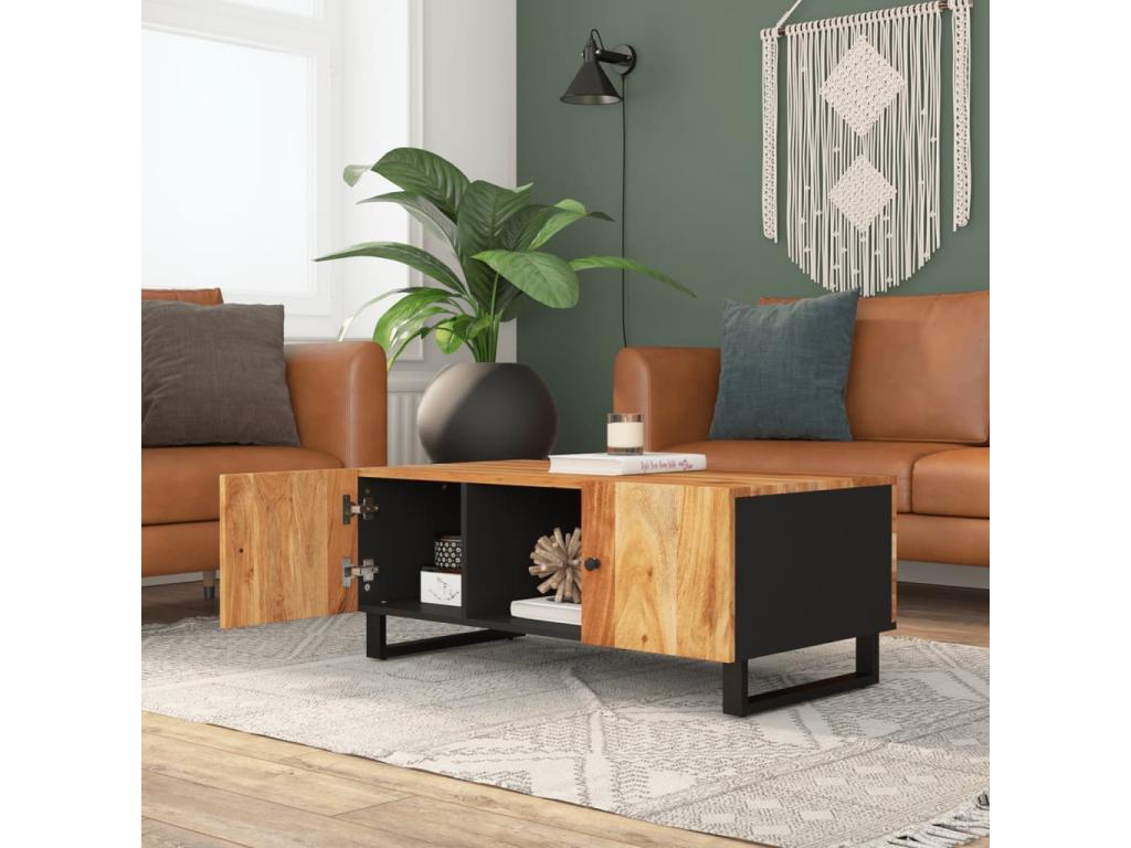 Brown Coffee Table, 100 x 54 x 40 cm