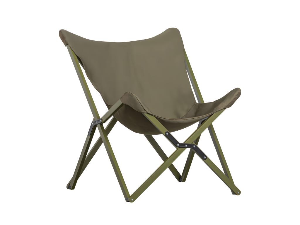 Green Fabric Accent Chair