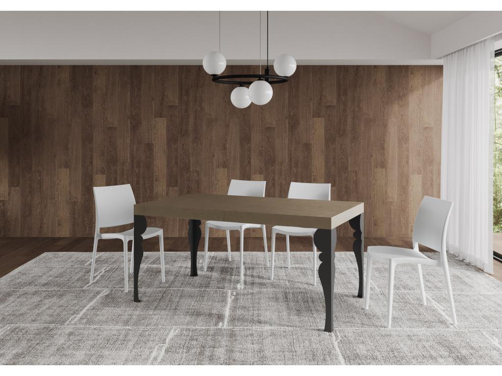 Brown Table, 90 x 160 cm